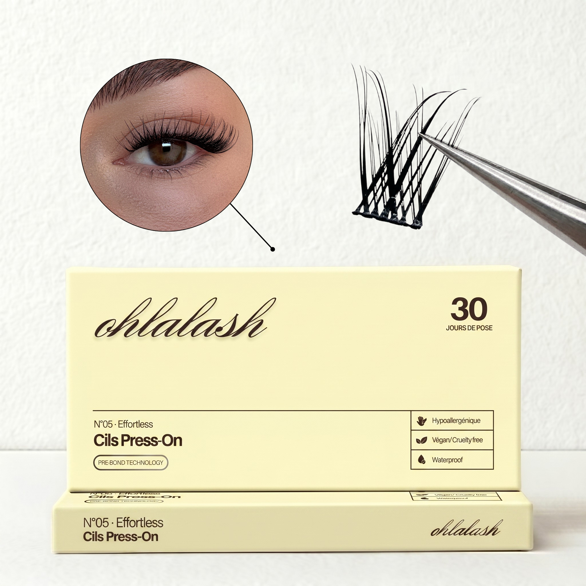 N°05 Effortless｜Cils Press-On Premium