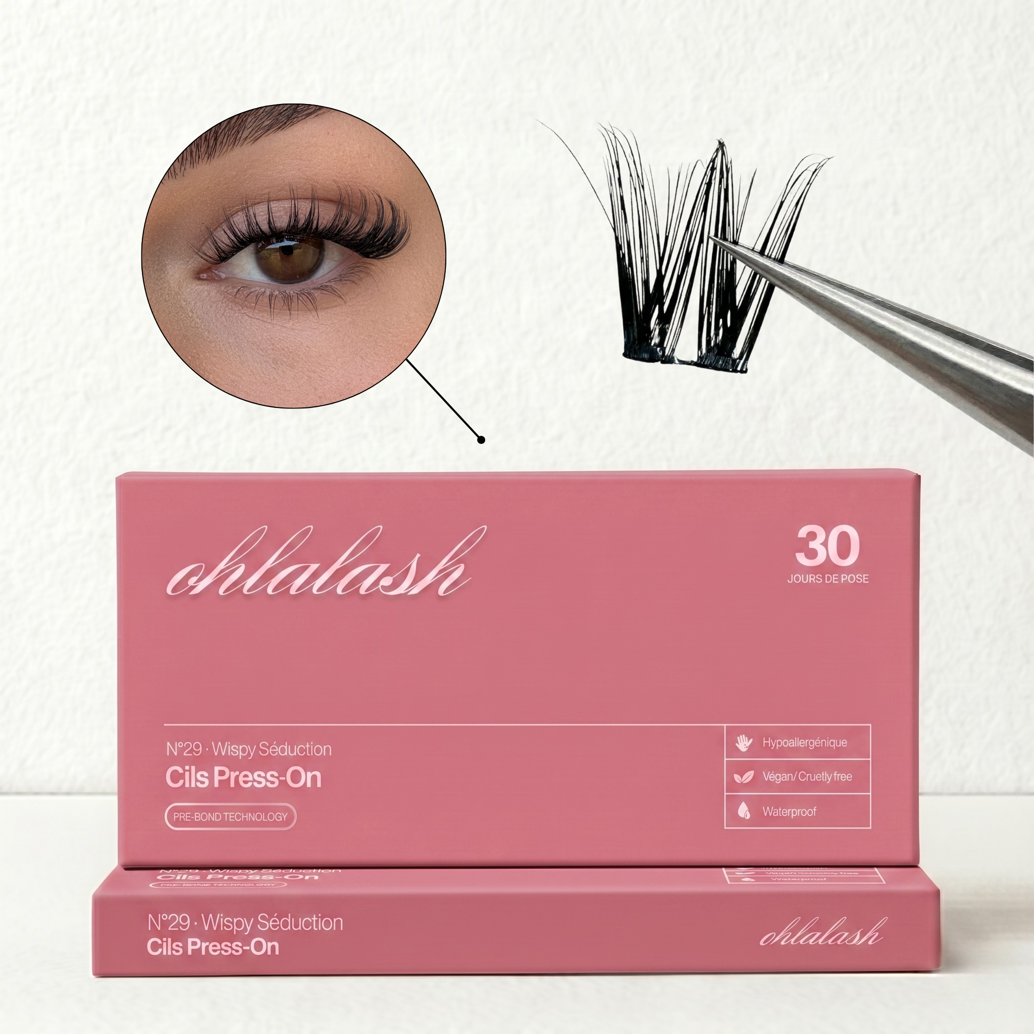 N°29 Wispy Seduction｜Cils Press-On Premium