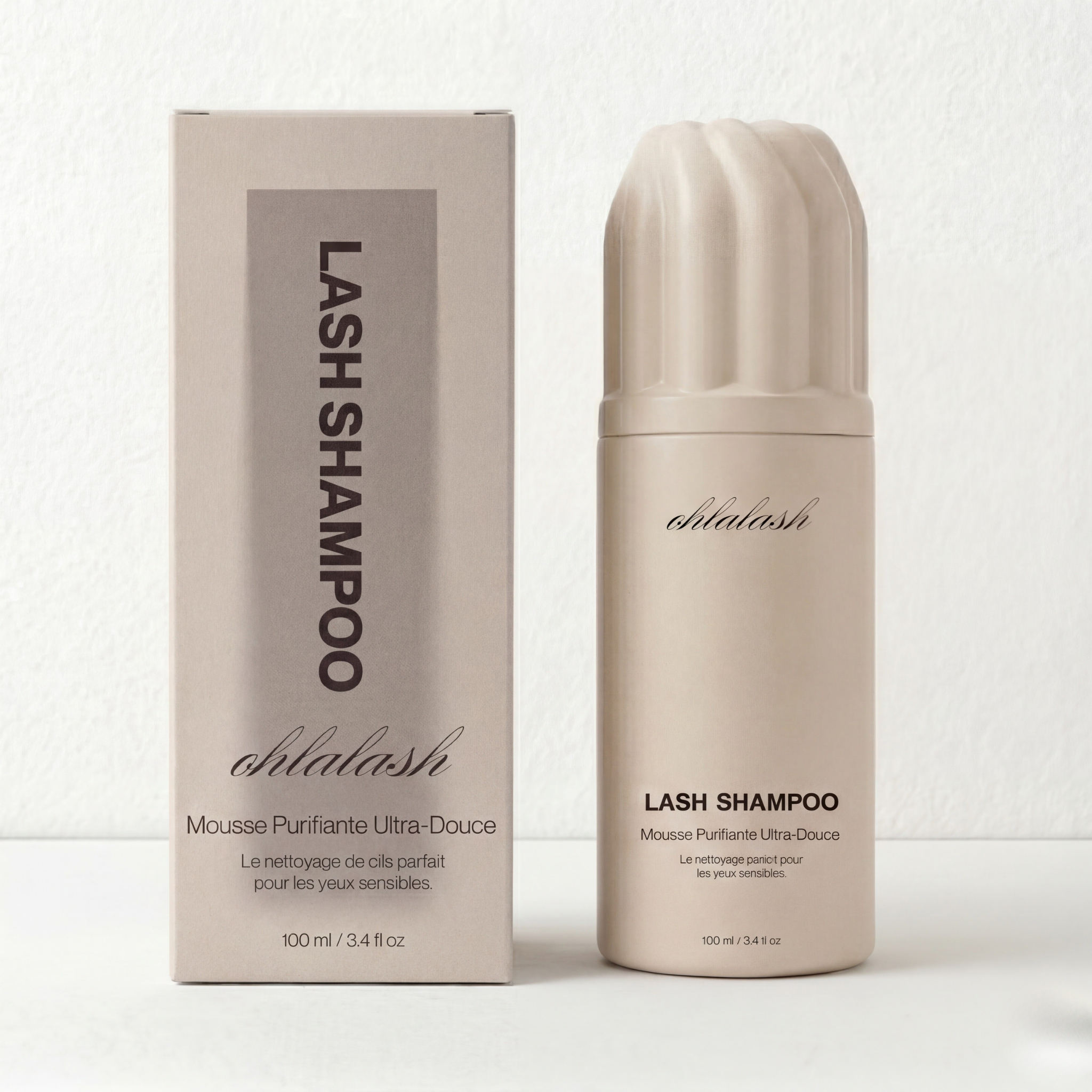 Mousse Whip Cream Purifiante Extensions de Cils